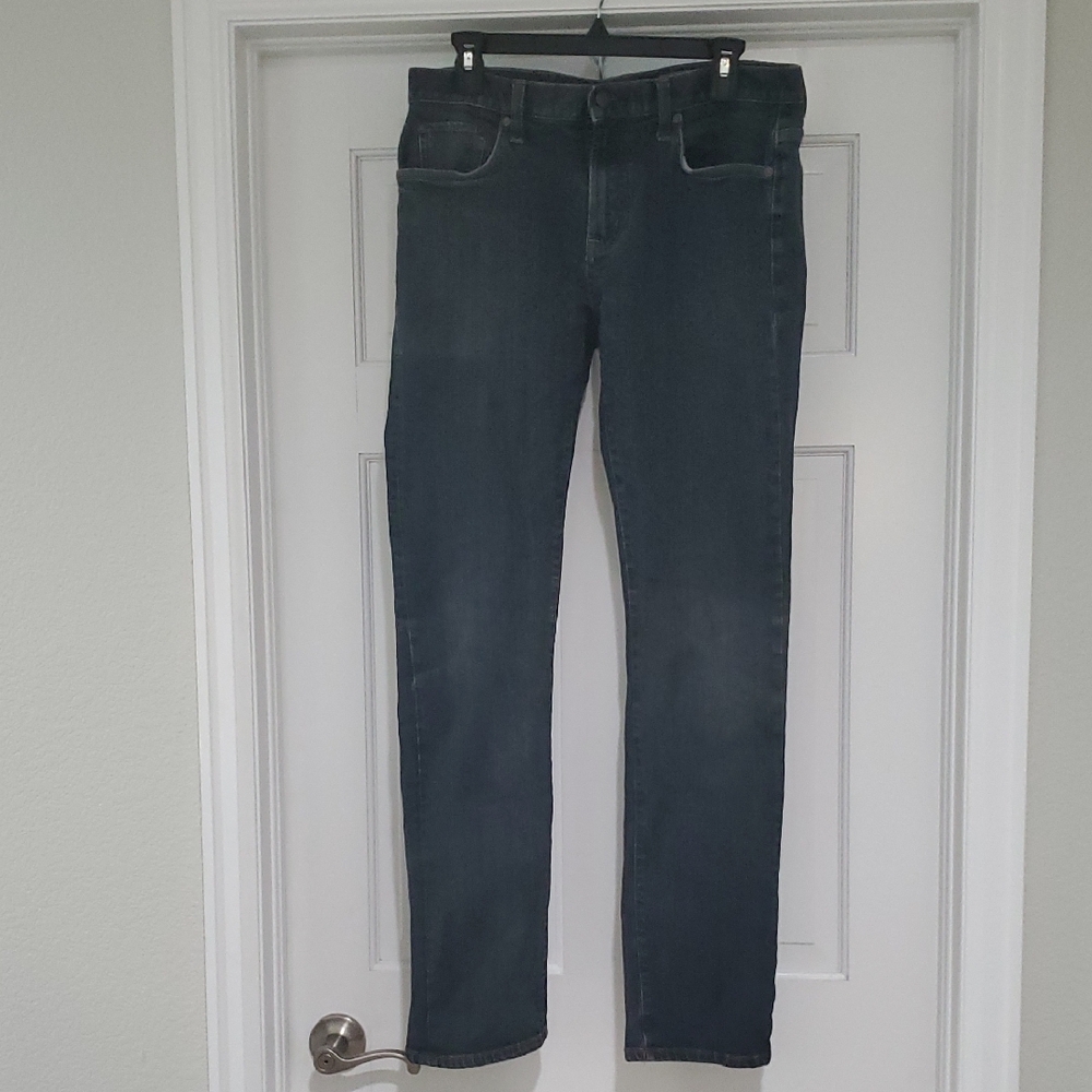 Aeropastle Men's Slim Straight Jeans 32×34